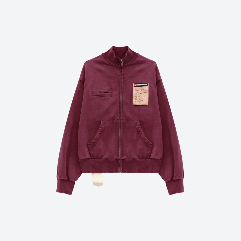 Label Zip‑up Sweatshirt